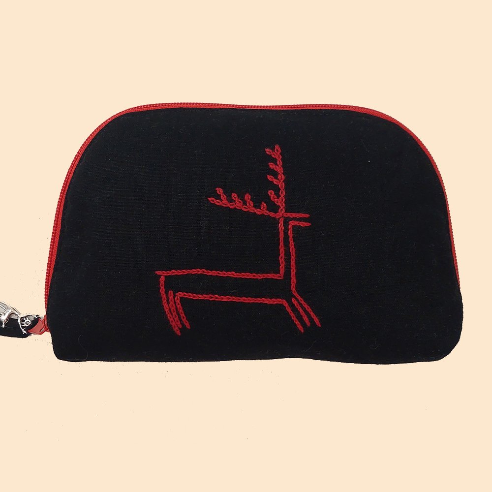 Neceser rojo ciervo petropop