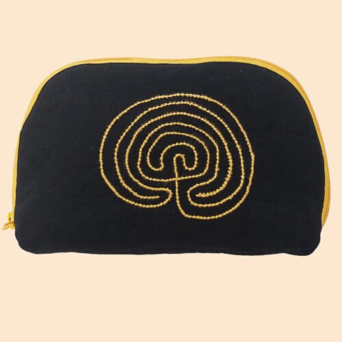 Neceser PetroPop amarillo laberinto Serra de Outes