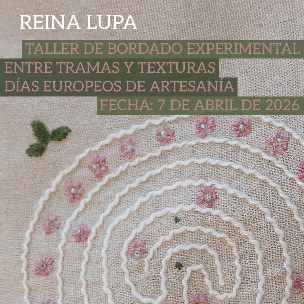 Entre tramas y texturas: taller de bordado experimental