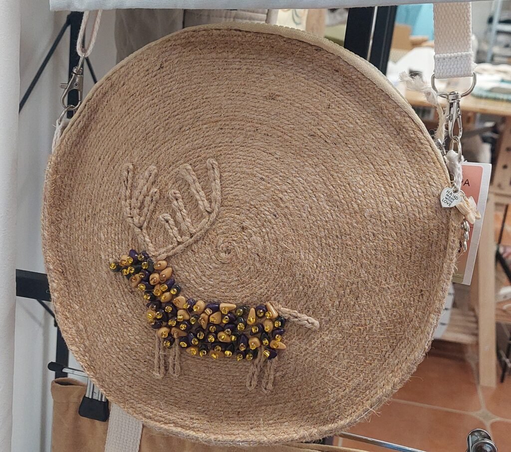bolso de yute